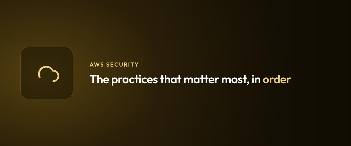 The practices that matter most, in order