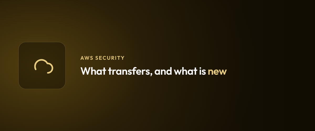 What transfers, and what is new