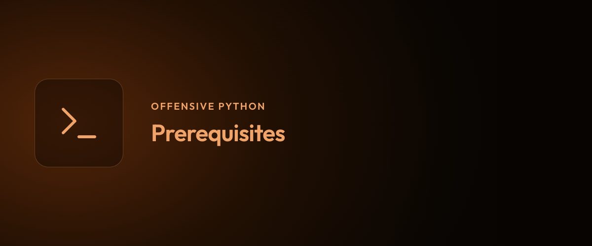 Prerequisites