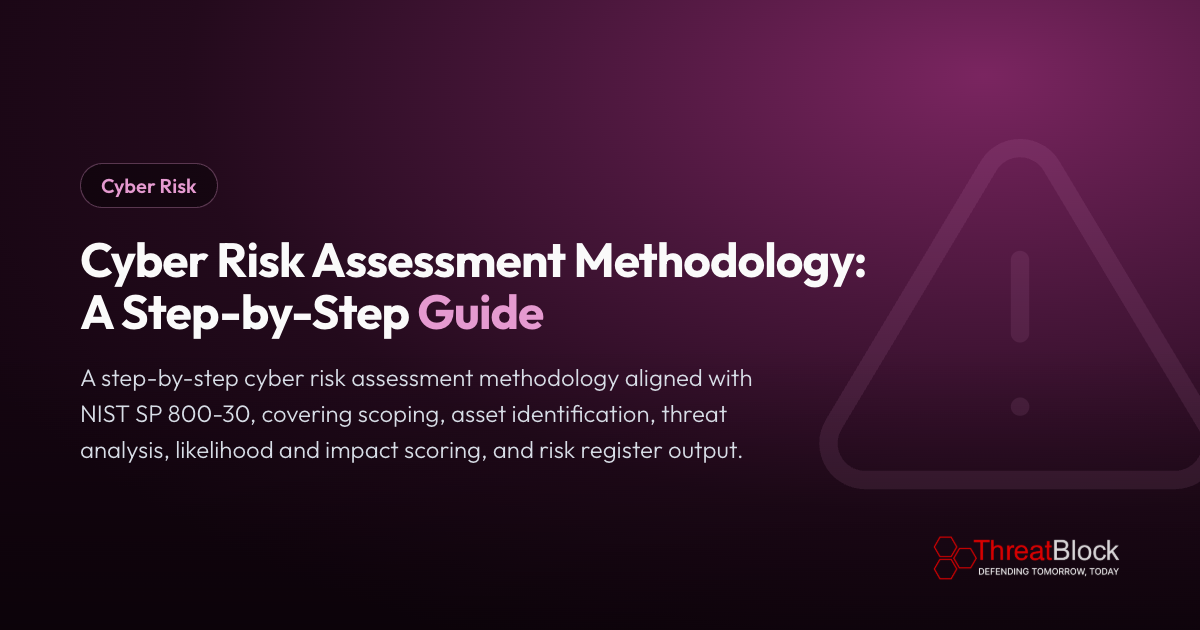 Cyber Risk Assessment Methodology: A Step-by-Step Guide