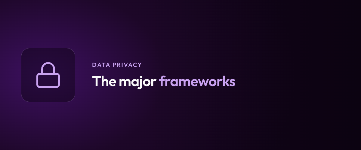 The major frameworks