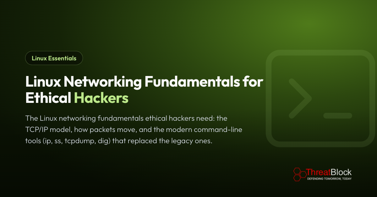 Linux Networking Fundamentals for Ethical Hackers