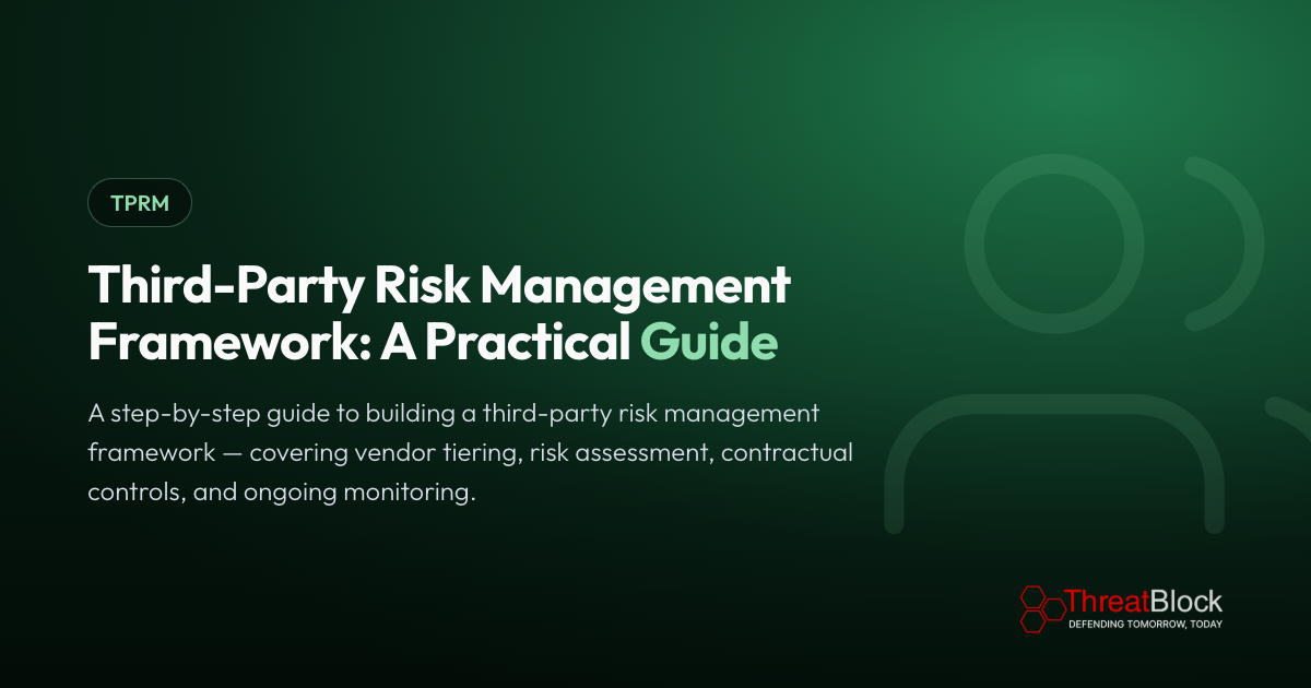 Third-Party Risk Management Framework: A Practical Guide